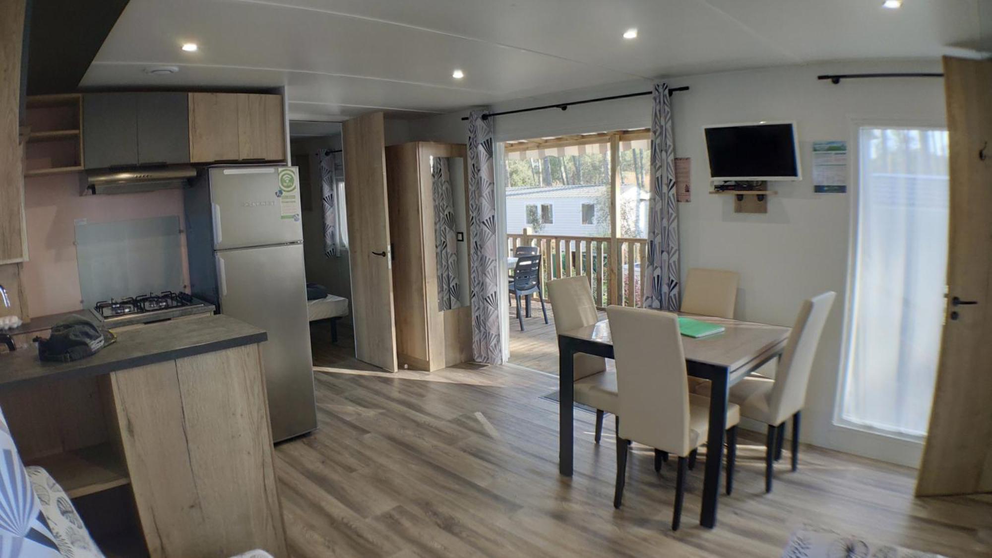 Mobil Home Tout Confort - Cote Landaise Сен-Жюльен-ан-Борн Экстерьер фото